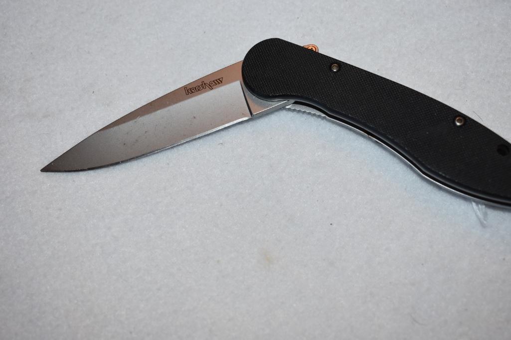 Kershaw folding knife Lee Williams Design; Pocket Clip; 1775 KAI Pat. Pending, made in USA