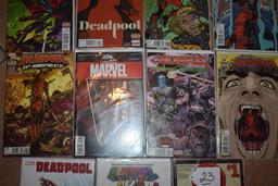Grouping of 15 Collector Comic Books, Marvel, Deadpool and others