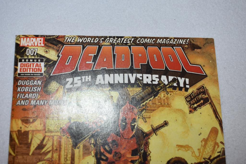 Grouping of 15 Collector Comic Books, Marvel, Deadpool and others