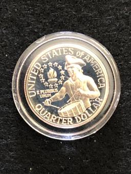 BICENTENNIAL QUARTER: PROOF