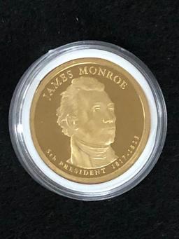 James Monroe PRESIDENTIAL $1 PROOF