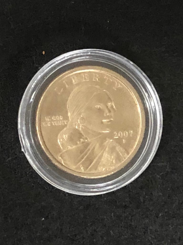 SACAJAWEA DOLLAR 2007P