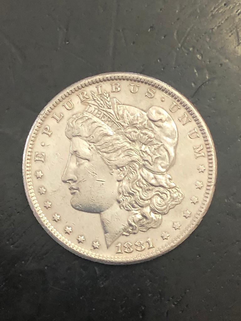 1881S Morgan Silver Dollar