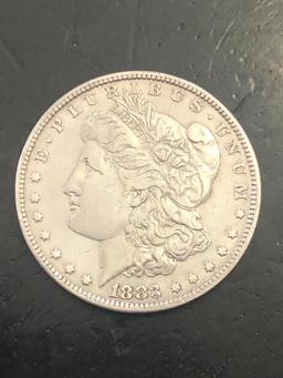 1883 Morgan Silver Dollar