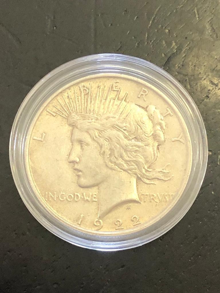 1922 Silver Peace Dollar