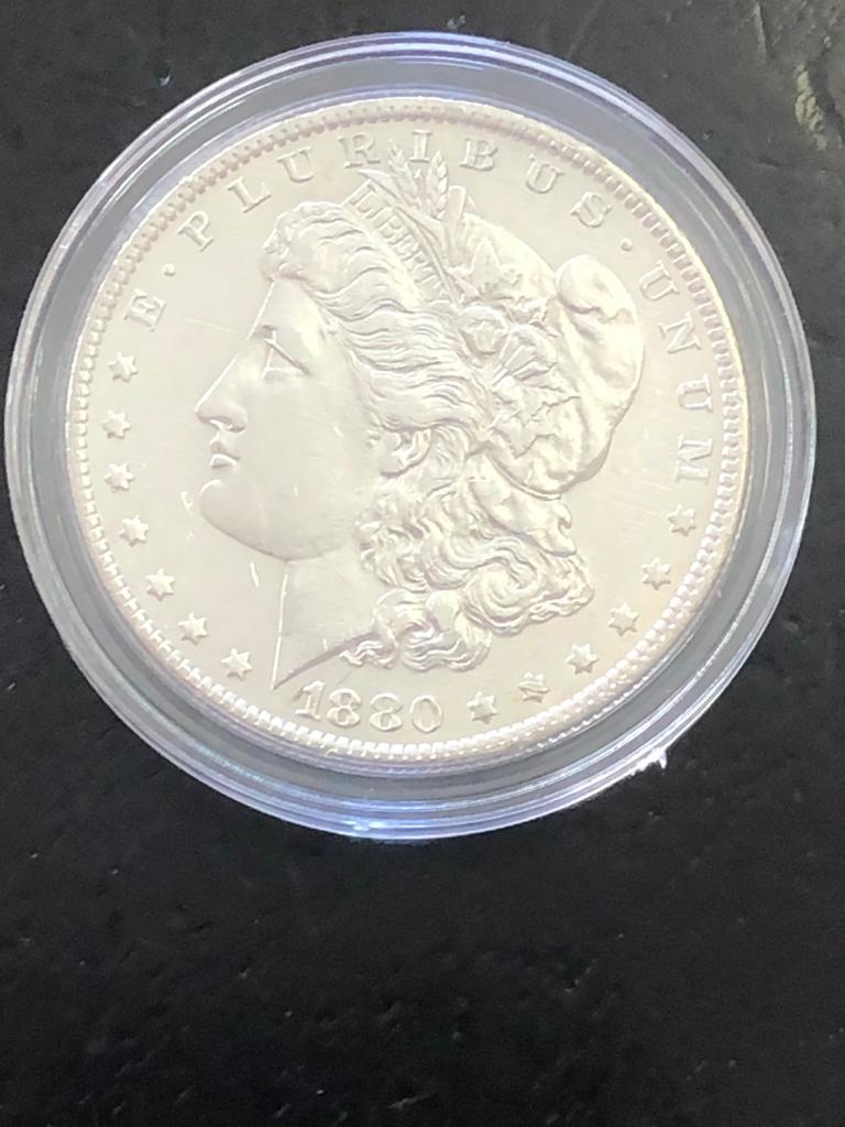 1880O Morgan Silver Dollar