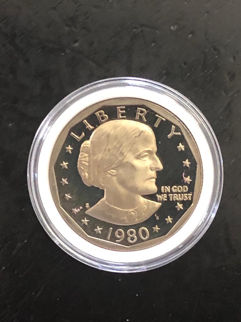 1980S Susan B Anthony Dollar