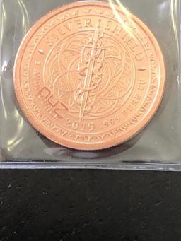 1 oz Pure Cop1 oz Pure Copper Noveltyper Novelty