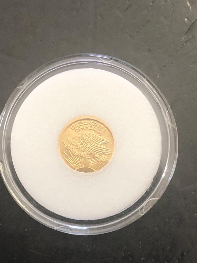 Mini 1907 St Gaudens Eagle Liberty Uncirculated