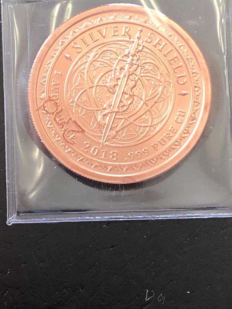 1 oz Pure Cop1 oz Pure Copper Noveltyper Novelty