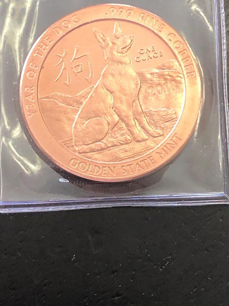 1 oz Pure Cop1 oz Pure Copper Noveltyper Novelty