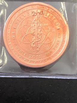 1 oz Pure Cop1 oz Pure Copper Noveltyper Novelty