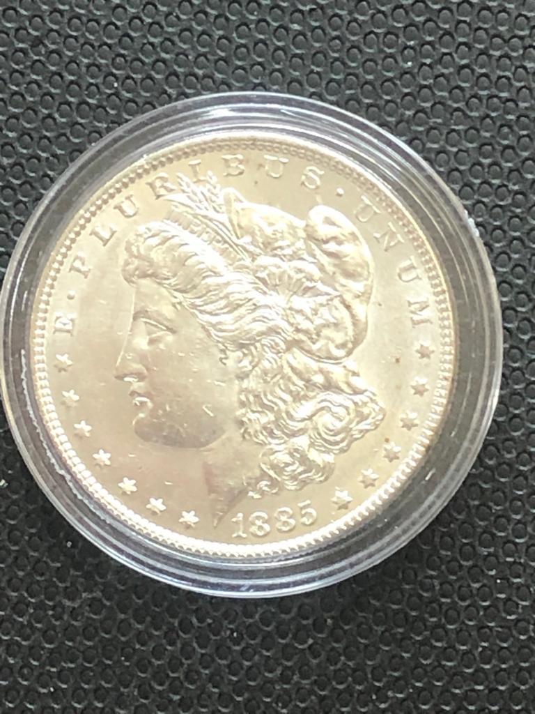 1885 Morgan Silver Dollar