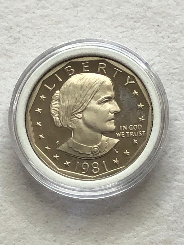 1981s Susan B Anthony Dollar