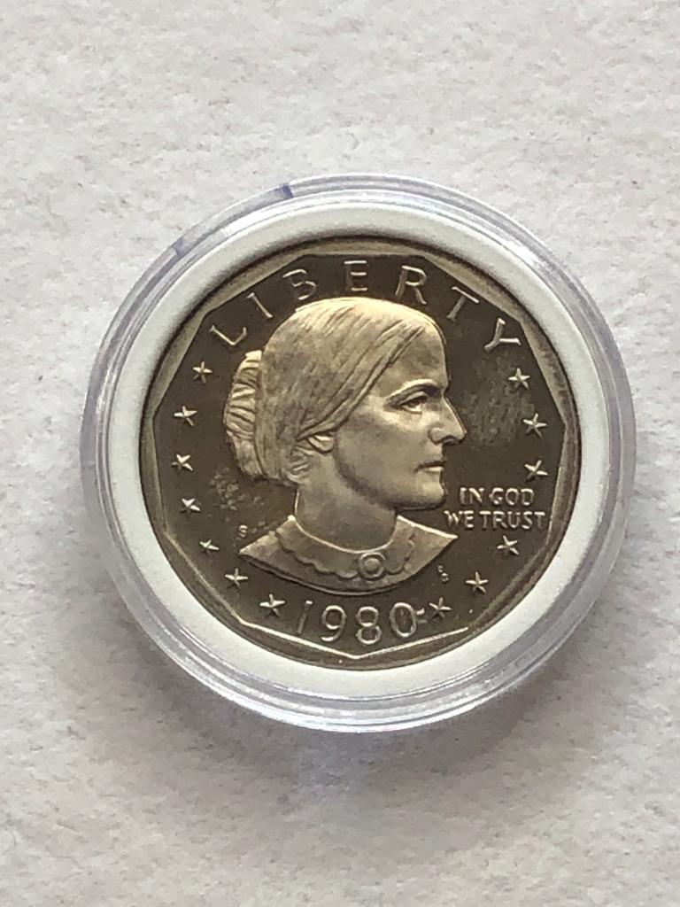 1980s Susan B Anthony Dollar
