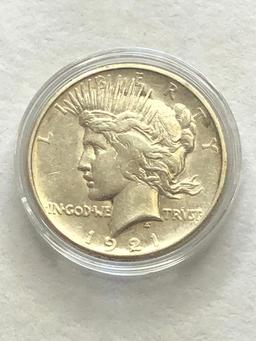 1921 Silver Peace Dollar