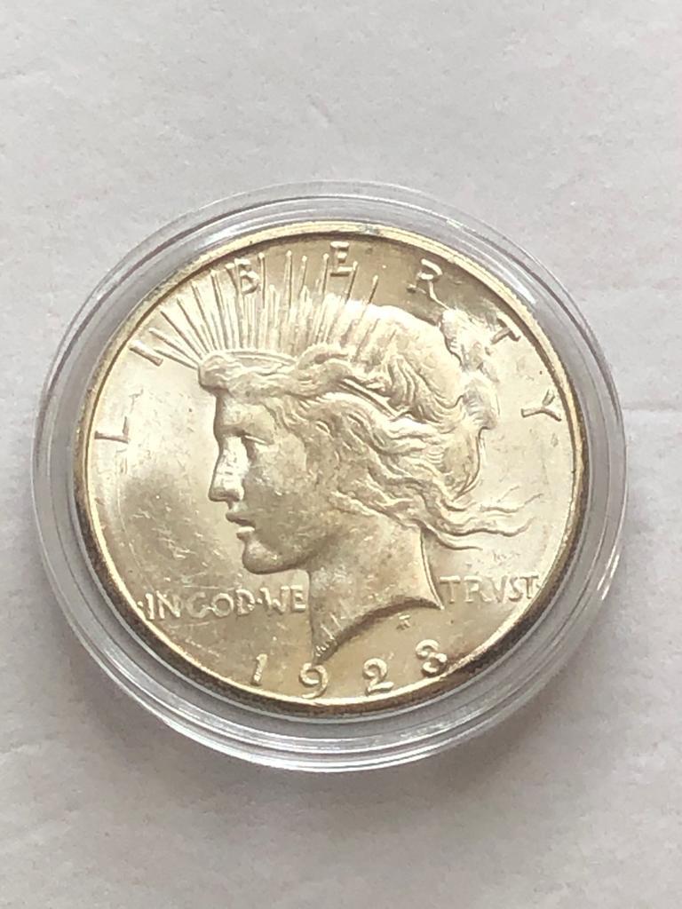 1923S Silver Peace Dollar