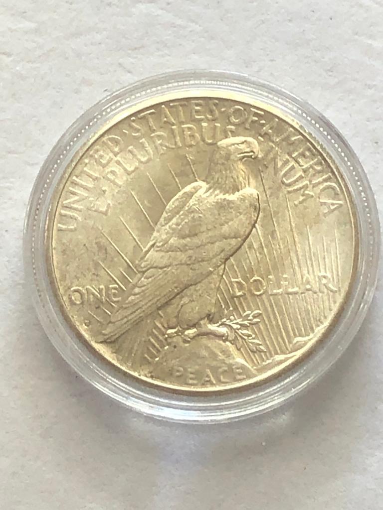 1924S Silver Peace Dollar