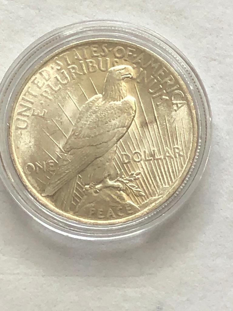 1924 Silver Peace Dollar