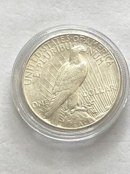 1925S Silver Peace Dollar