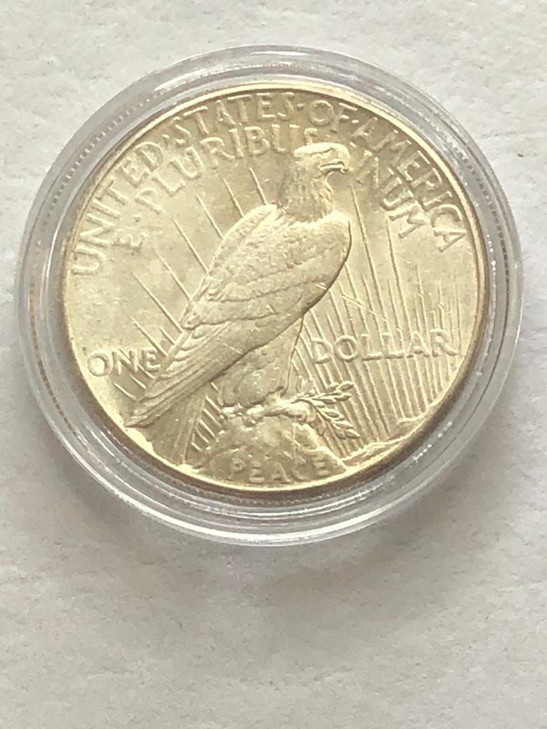 1927 Silver Peace Dollar