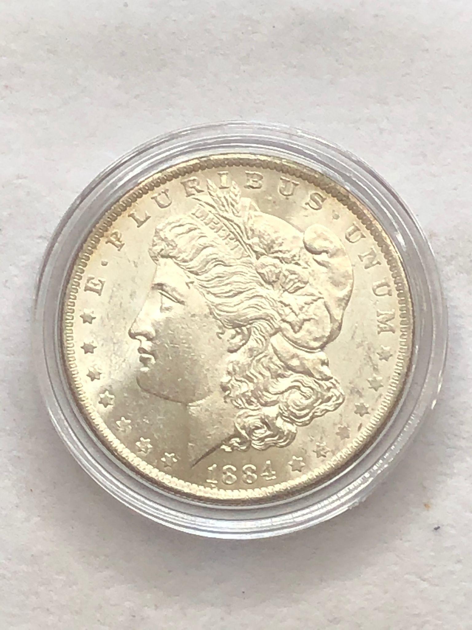 1884O Morgan Silver Dollar