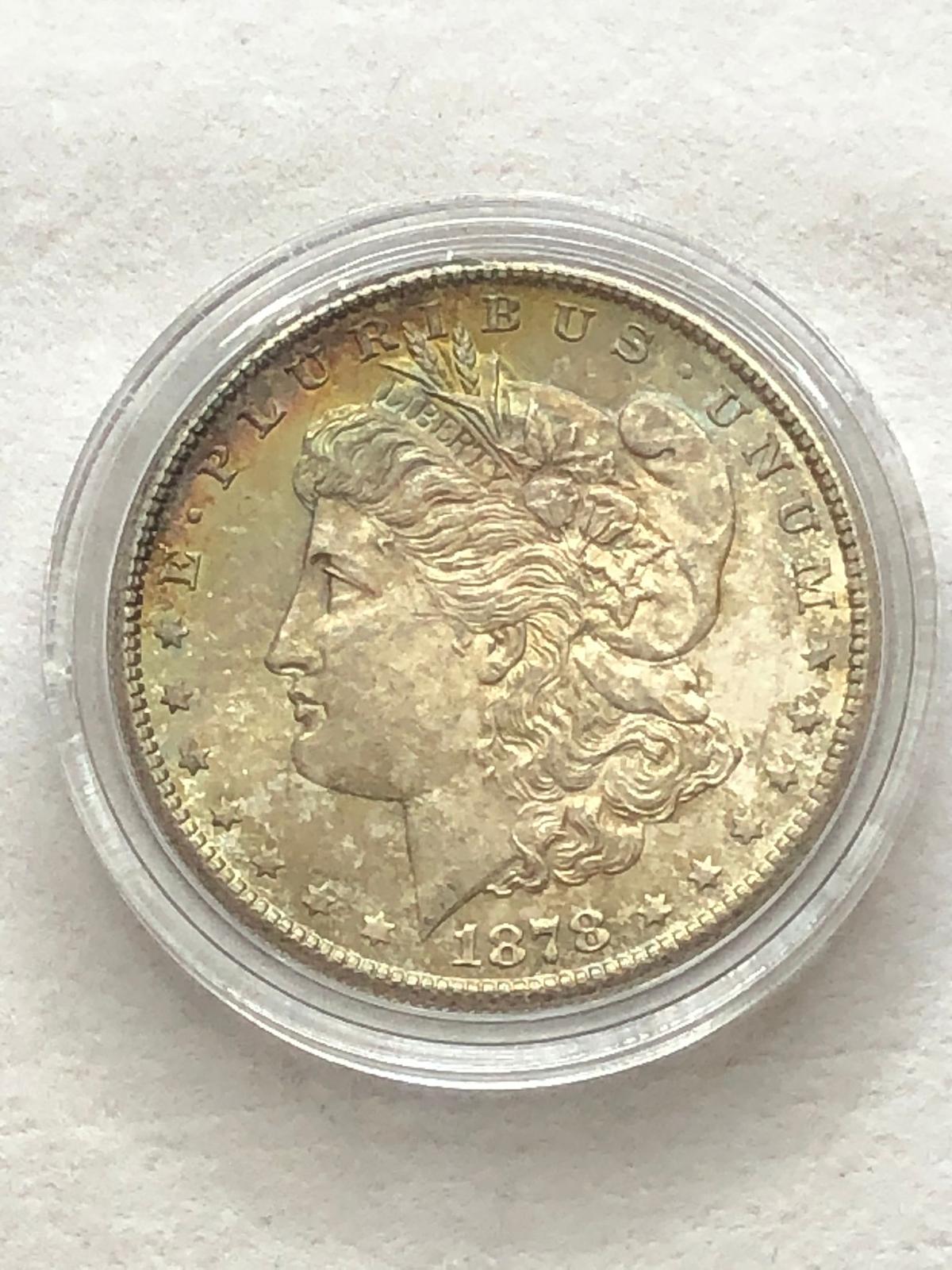 1878S 7TF Rev 78 Morgan Dollar