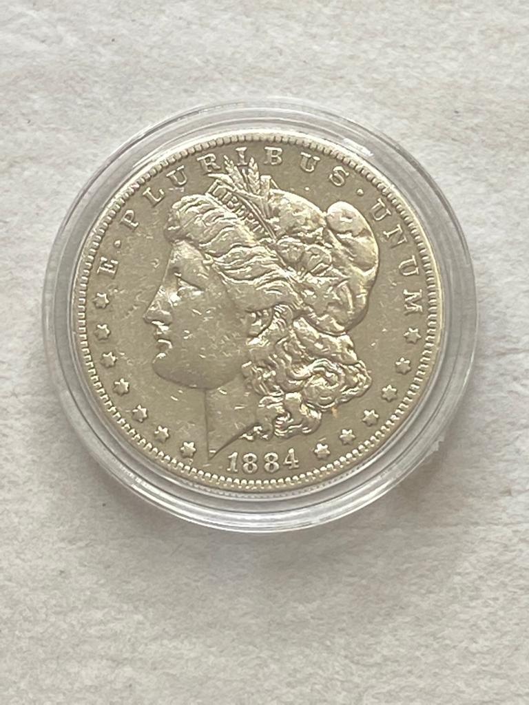 1884S Morgan Silver Dollar