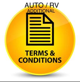 Auto/RV Terms & Conditions