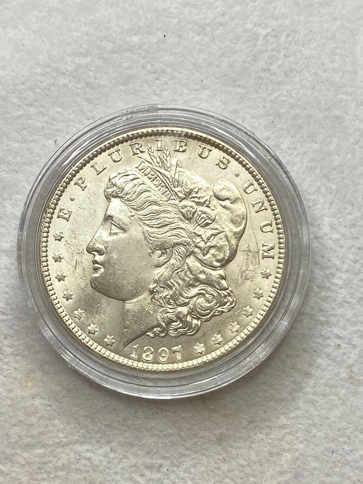 1897 Morgan Silver Dollar