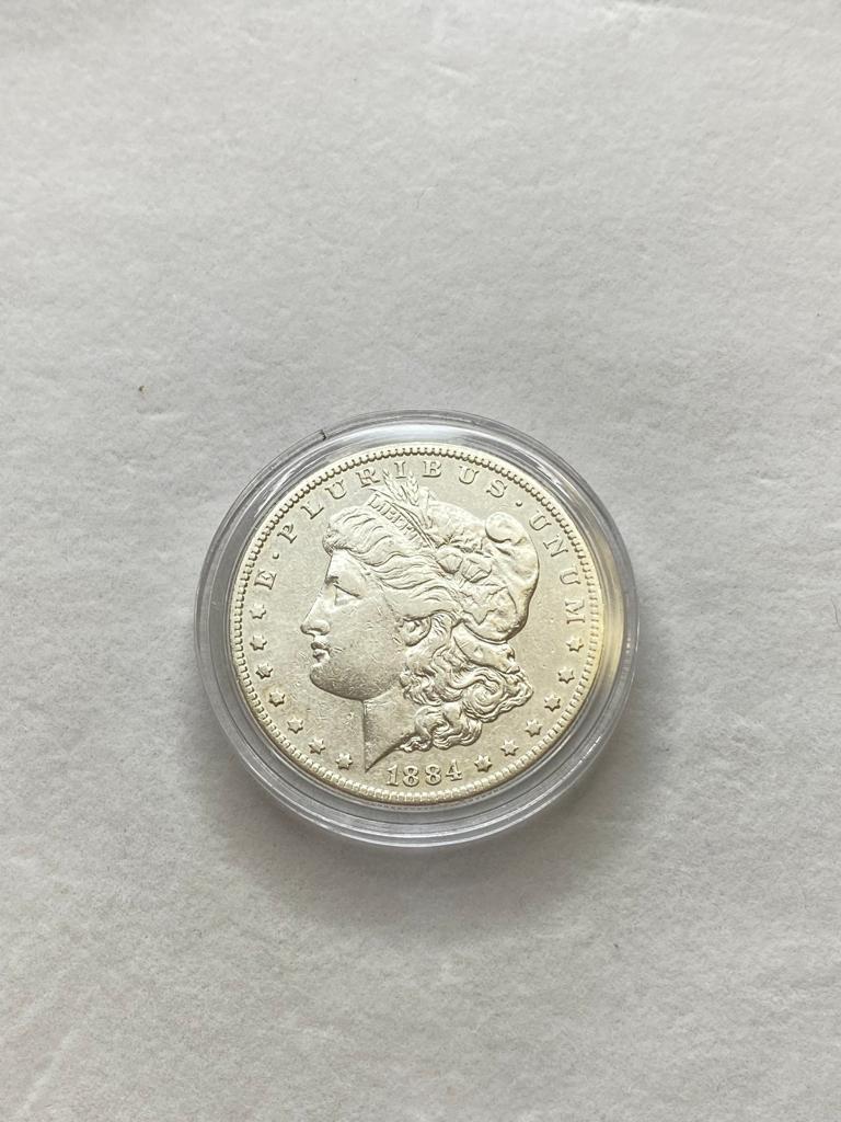 1884S Morgan Silver Dollar