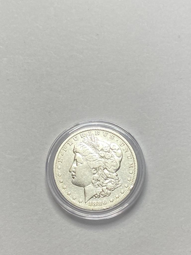 1886O Morgan Silver Dollar