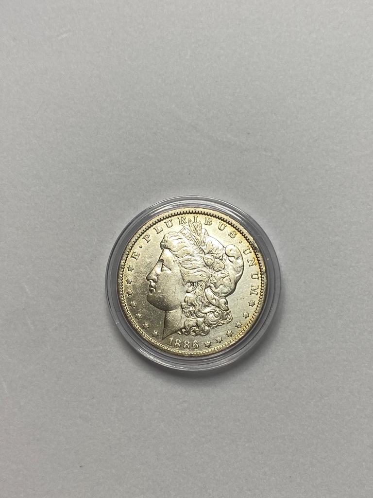 1886O Morgan Silver Dollar