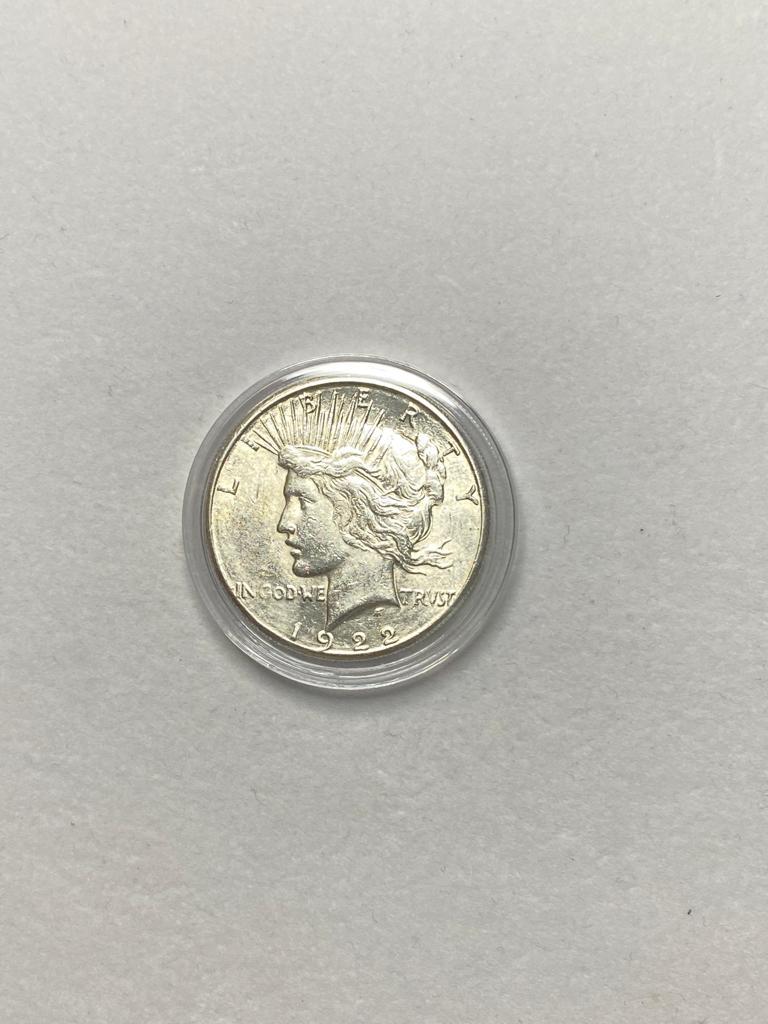 1922S Silver Peace Dollar