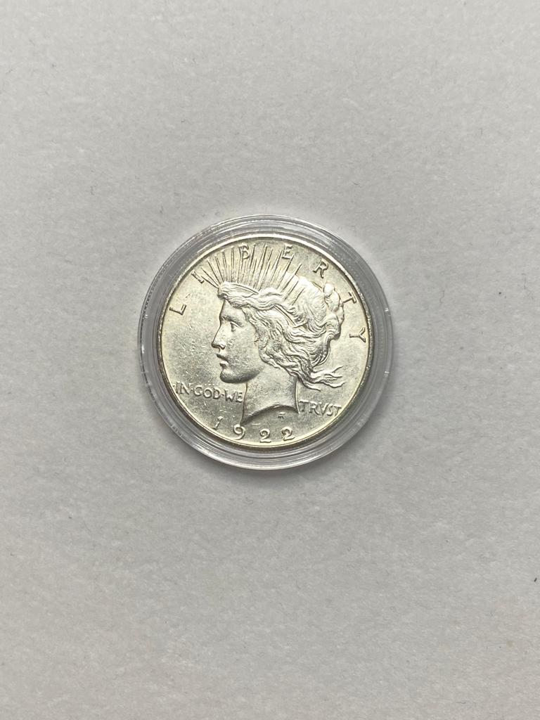 1922S Silver Peace Dollar