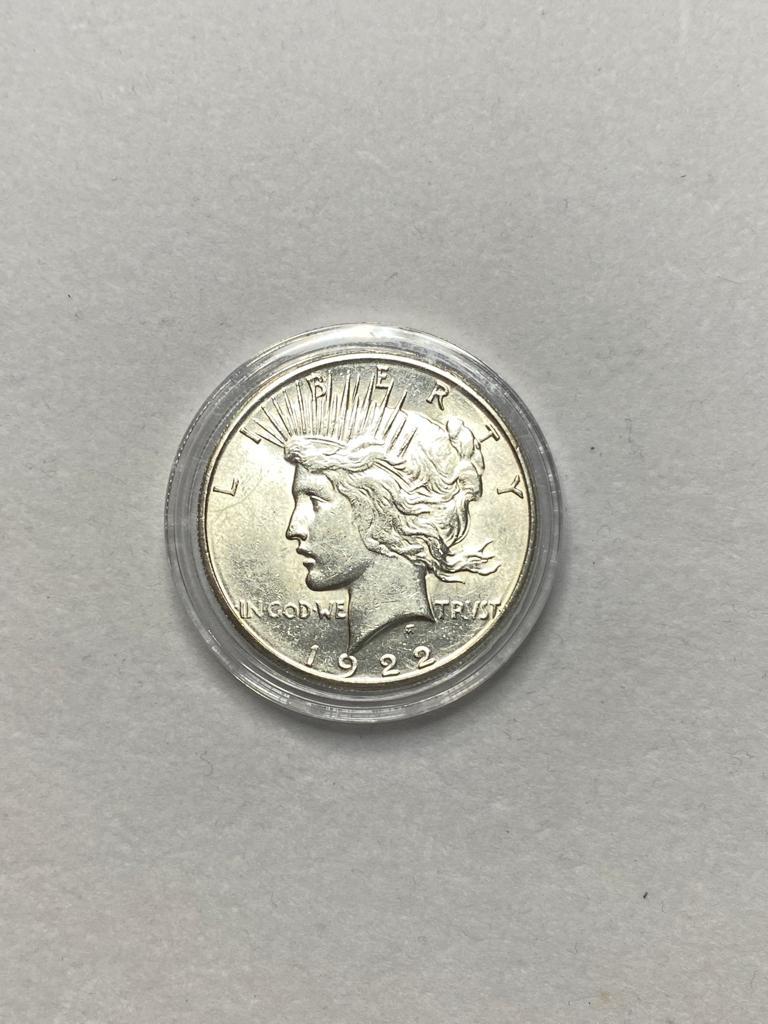 1922S Silver Peace Dollar