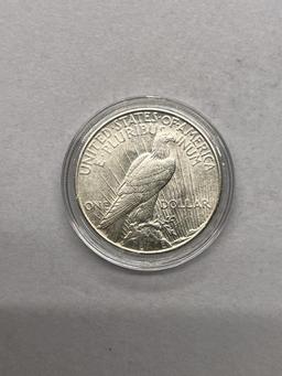 1925S Silver Peace Dollar