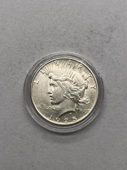 1925S Silver Peace Dollar