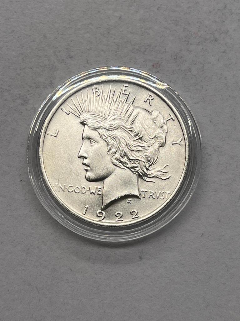 1922 Silver Peace Dollar