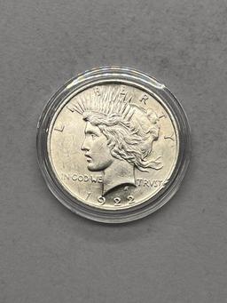 1922 Silver Peace Dollar