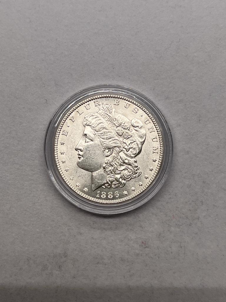 1886 Morgan Silver Dollar