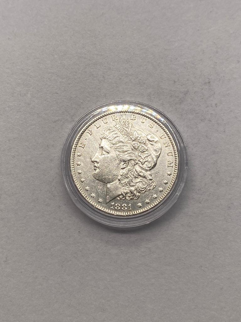 1881O Morgan Silver Dollar