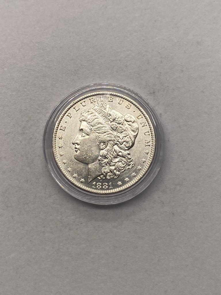 1881O Morgan Silver Dollar