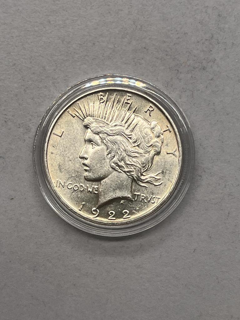 1922 Silver Peace Dollar