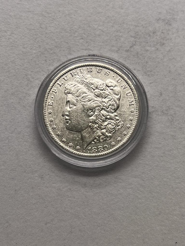 1880O Morgan Silver Dollar