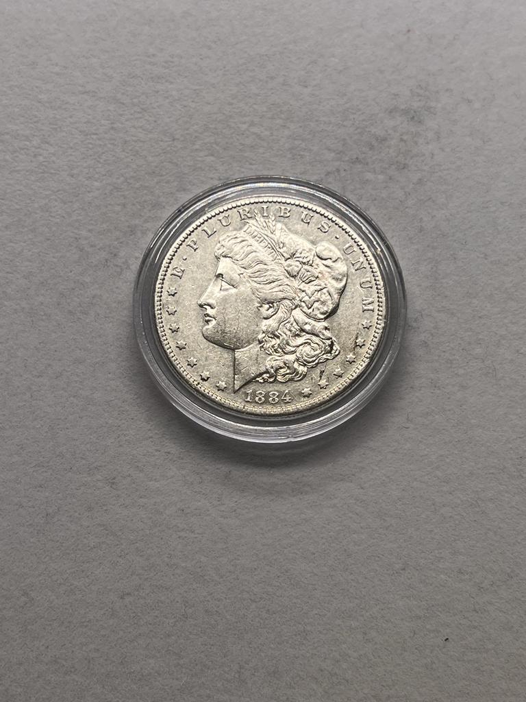 1884S Morgan Silver Dollar