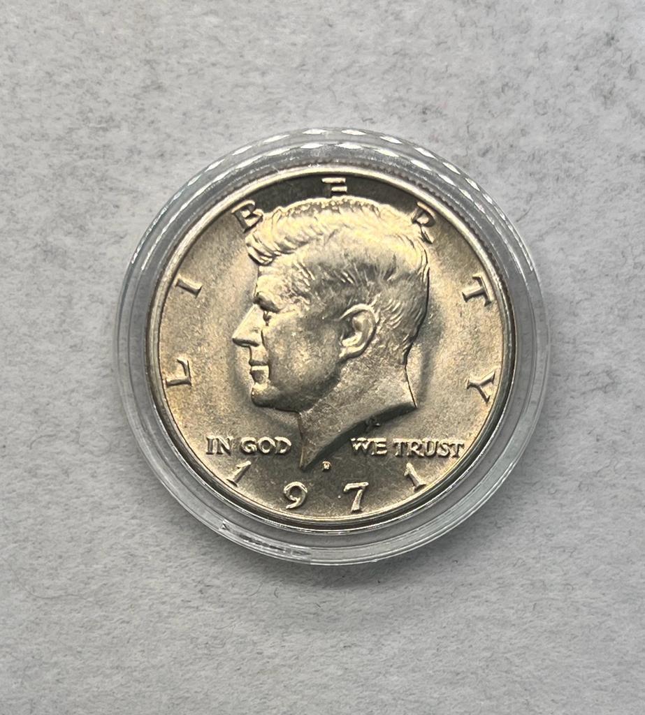 1971d Kennedy Half Dollar