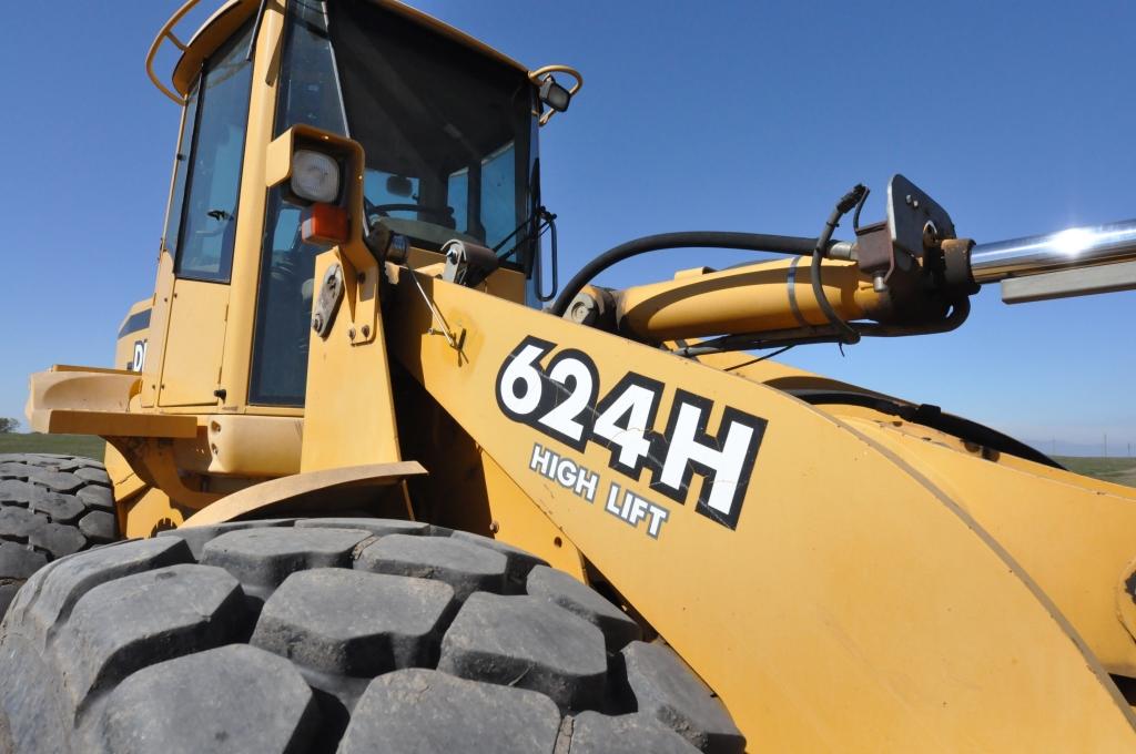 2000 John Deere 624H High Lift Wheel Loader