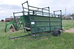 Vern's MFG panel trailer/loading chute