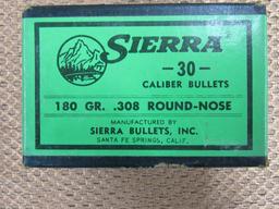 .308 cal bullets. approx 250+